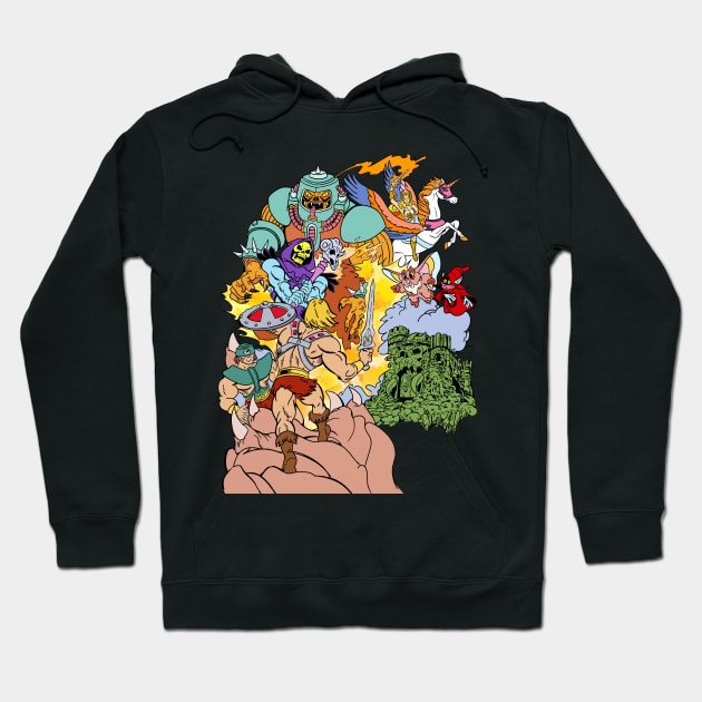 He-man Hoodie by alllk